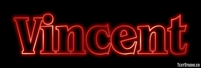 Vincent Texteffekt