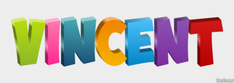 Vincent Text Effect