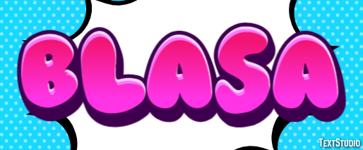 Blasa Efecto de Texto