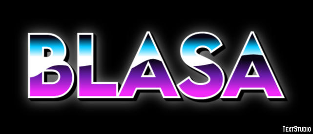 Blasa Efecto de Texto