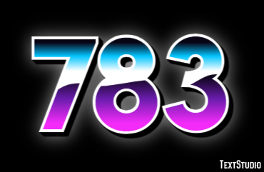 783 Text Effect