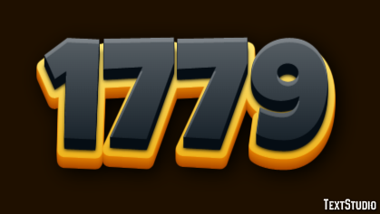 1779 Text Effect