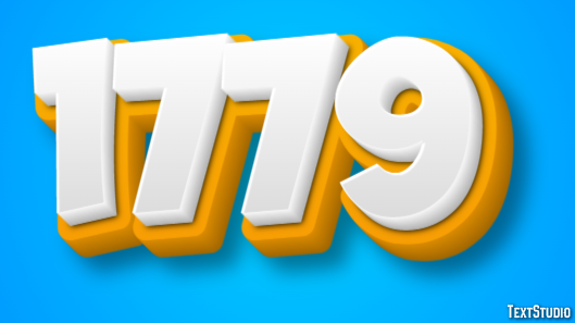 1779 Text Effect