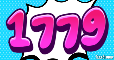 1779 Text Effect