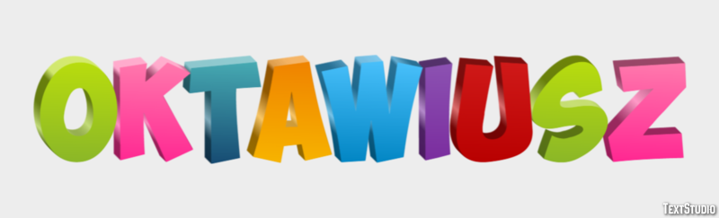 Oktawiusz Efekt tekstowy