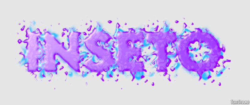 Inseto Efeito de texto