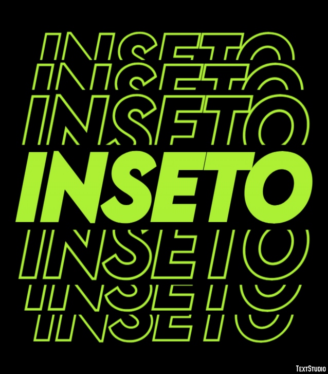 Inseto Efeito do texto