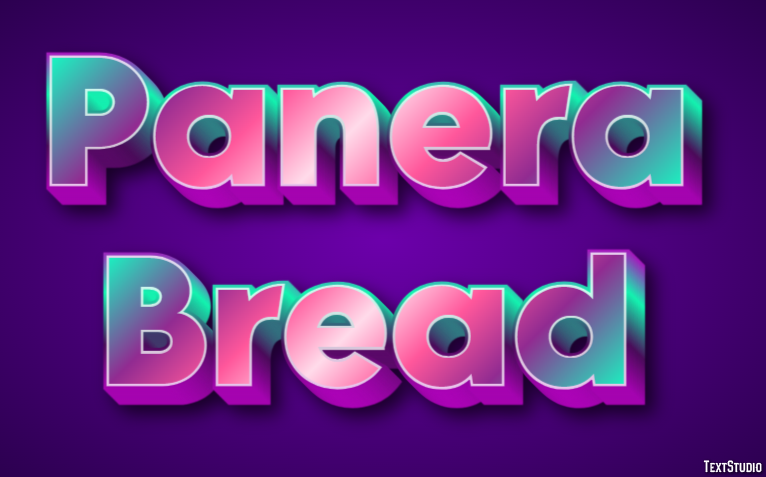 Panera Bread Effetto testo