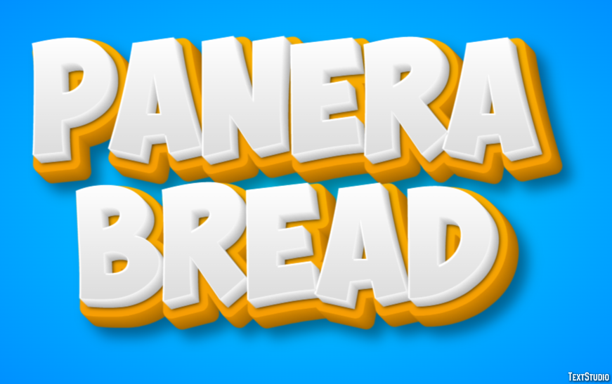 Panera Bread Effetto testo