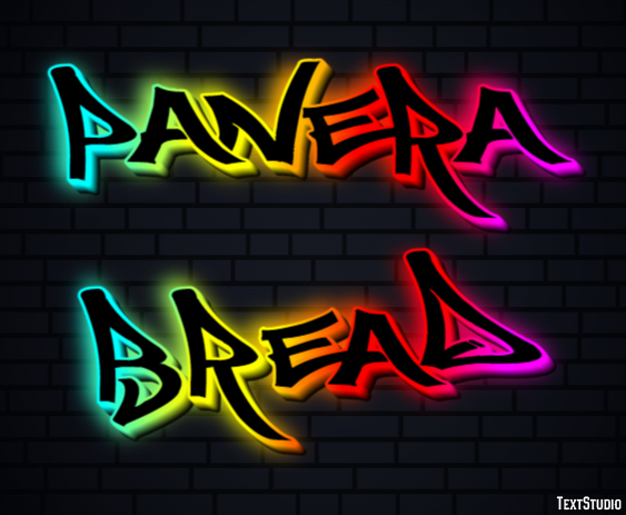 Panera Bread Effetto testo