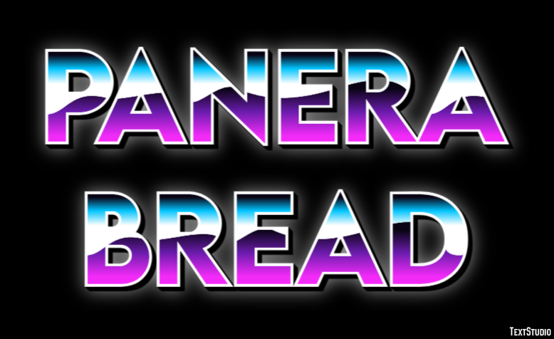 Panera Bread Effetto testo