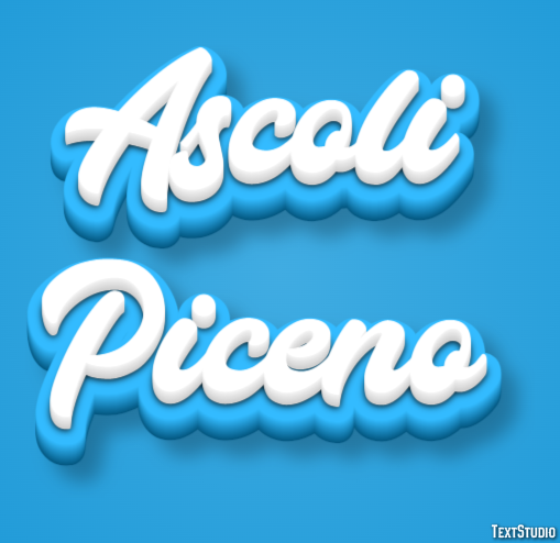 Ascoli Piceno Effetto testo