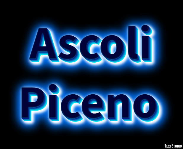 Ascoli Piceno Effetto testo