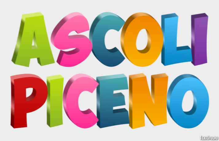 Ascoli Piceno Effetto testo