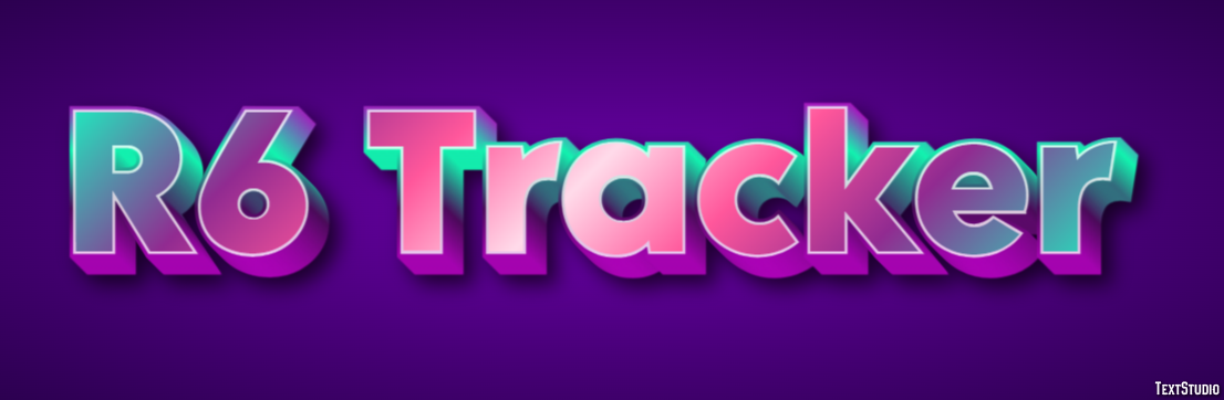 R6 Tracker Text effect