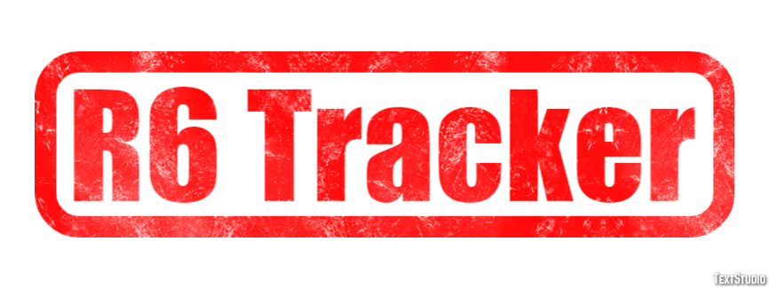 R6 Tracker Text effect