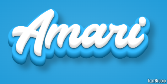 Amari Text Effect