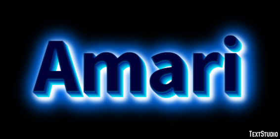 Amari Text Effect