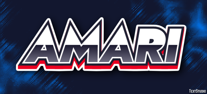 Amari Text Effect
