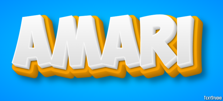 Amari Text Effect