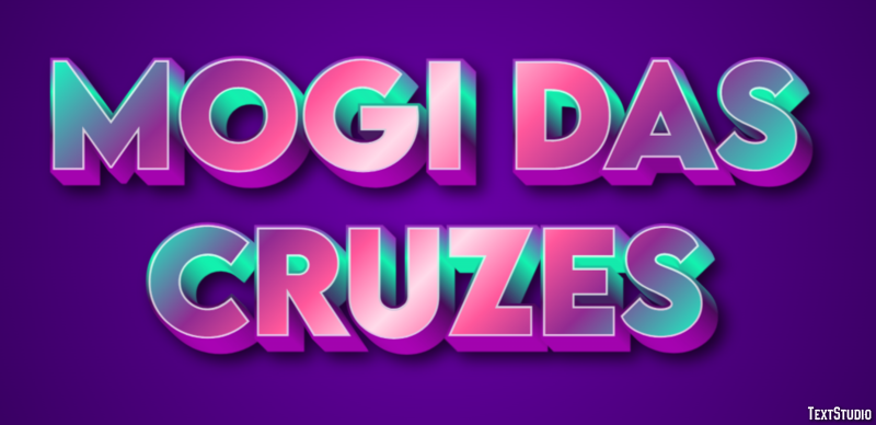 Mogi das Cruzes Texteffekt