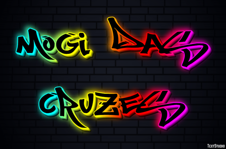Mogi das Cruzes Efekt tekstowy