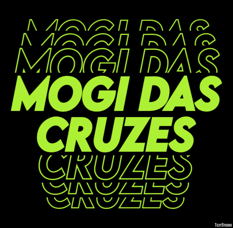 Mogi das Cruzes Texteffekt