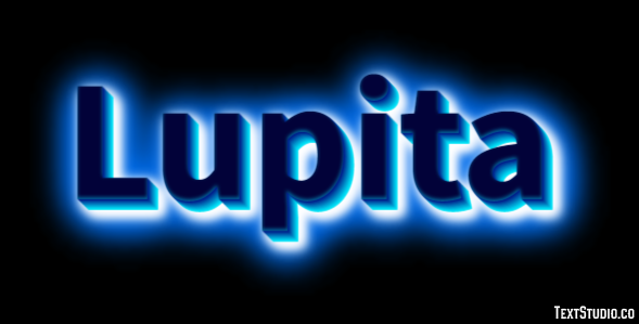 Lupita Efecto de Texto