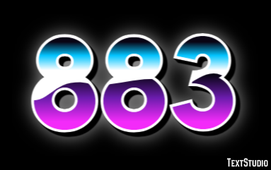 883 テキスト効果