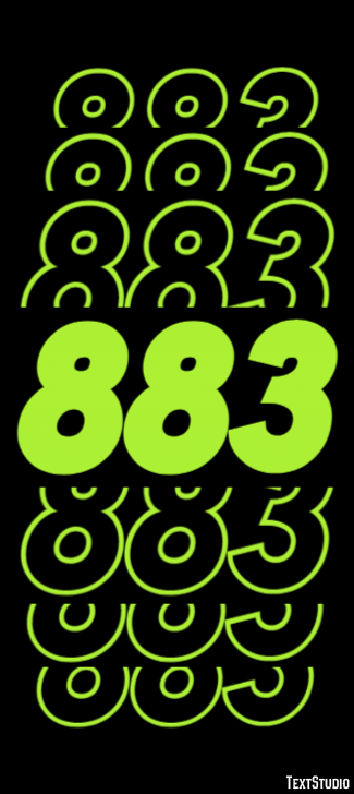 883 テキスト効果
