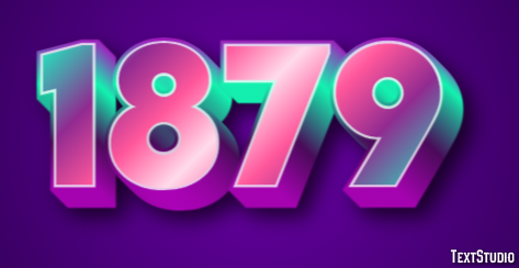 1879 Effetto testo