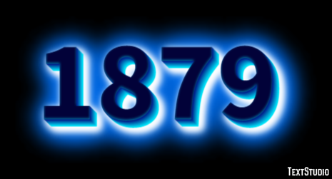 1879 Effetto testo