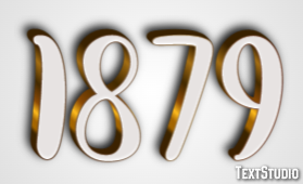 1879 Effetto testo
