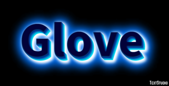 Glove Text Effect