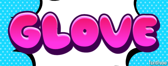 Glove Text Effect