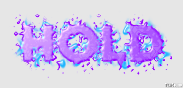 Hold Text Effect