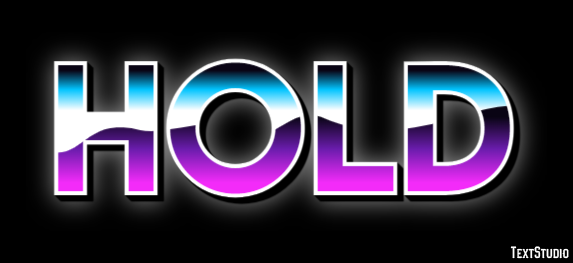 Hold Text Effect