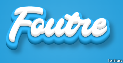 Foutre テキスト効果