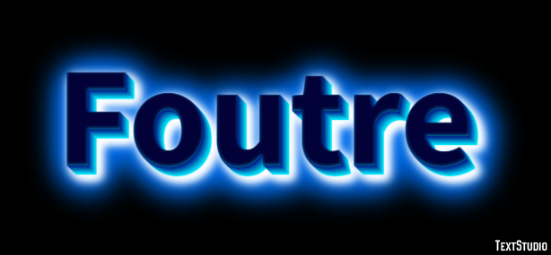 Foutre Effet de Texte