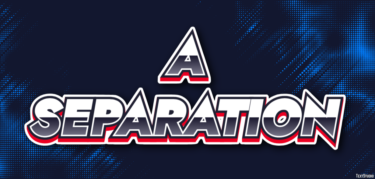A Separation Text Effect