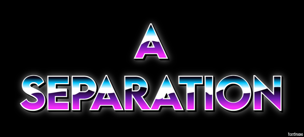 A Separation Texteffekt