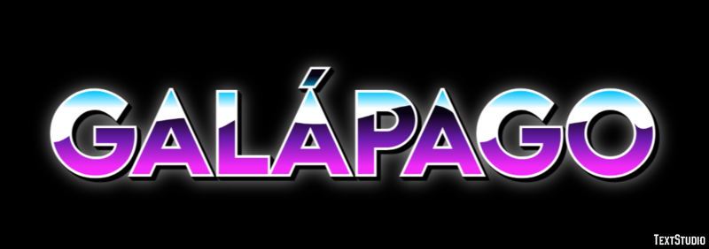 Galápago Efecto de Texto