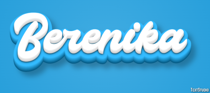 Berenika Texteffekt