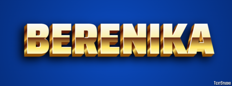 Berenika Texteffekt