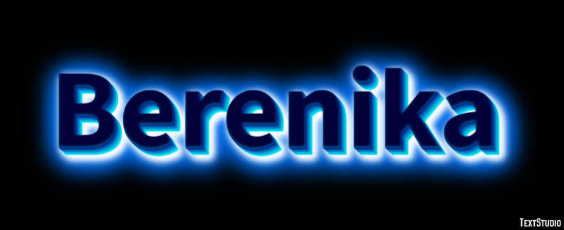 Berenika Texteffekt