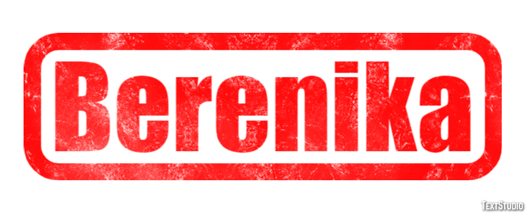 Berenika Texteffekt