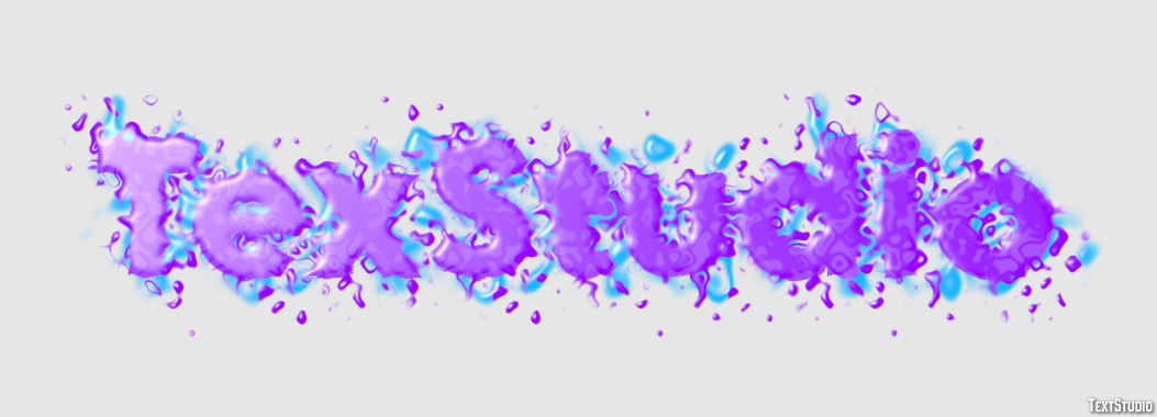 TexStudio Эффект текста
