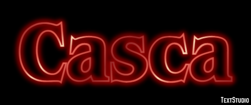 Casca Efeito de texto