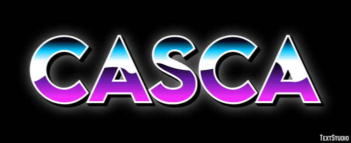 Casca Efeito de texto