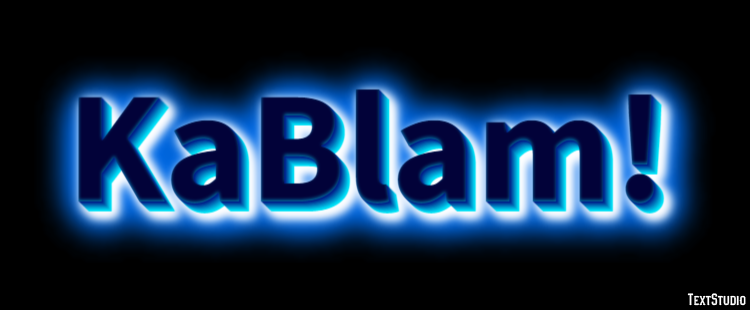 KaBlam! Text Effect